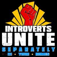 Funny Introverts Unite Separately In Your Homes Mousepad thumb 1