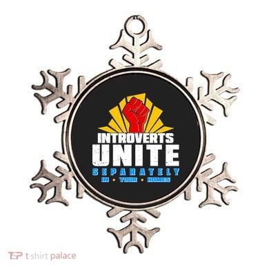 Funny Introverts Unite Separately In Your Homes Ornament
