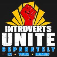 Funny Introverts Unite Separately In Your Homes Women's T-Shirt thumb 6