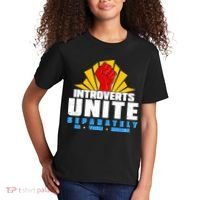 Funny Introverts Unite Separately In Your Homes Kids T-Shirt thumb 2