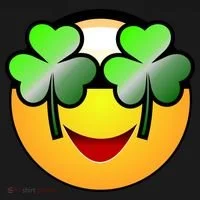 Funny Irish Clover St. Patrick's Day Emoji Toddler Hoodie thumb 2