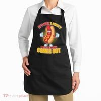 Funny It's Not A Party Until The Wiener Comes Out Apron thumb 2