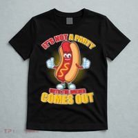 Funny It's Not A Party Until The Wiener Comes Out T-Shirt thumb 5