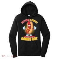 Funny It's Not A Party Until The Wiener Comes Out Women's Hoodie thumb 0