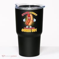 Funny It's Not A Party Until The Wiener Comes Out Tumbler thumb 0