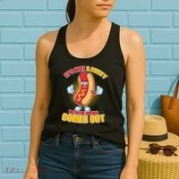 Funny It's Not A Party Until The Wiener Comes Out Women's Tank Top thumb 2