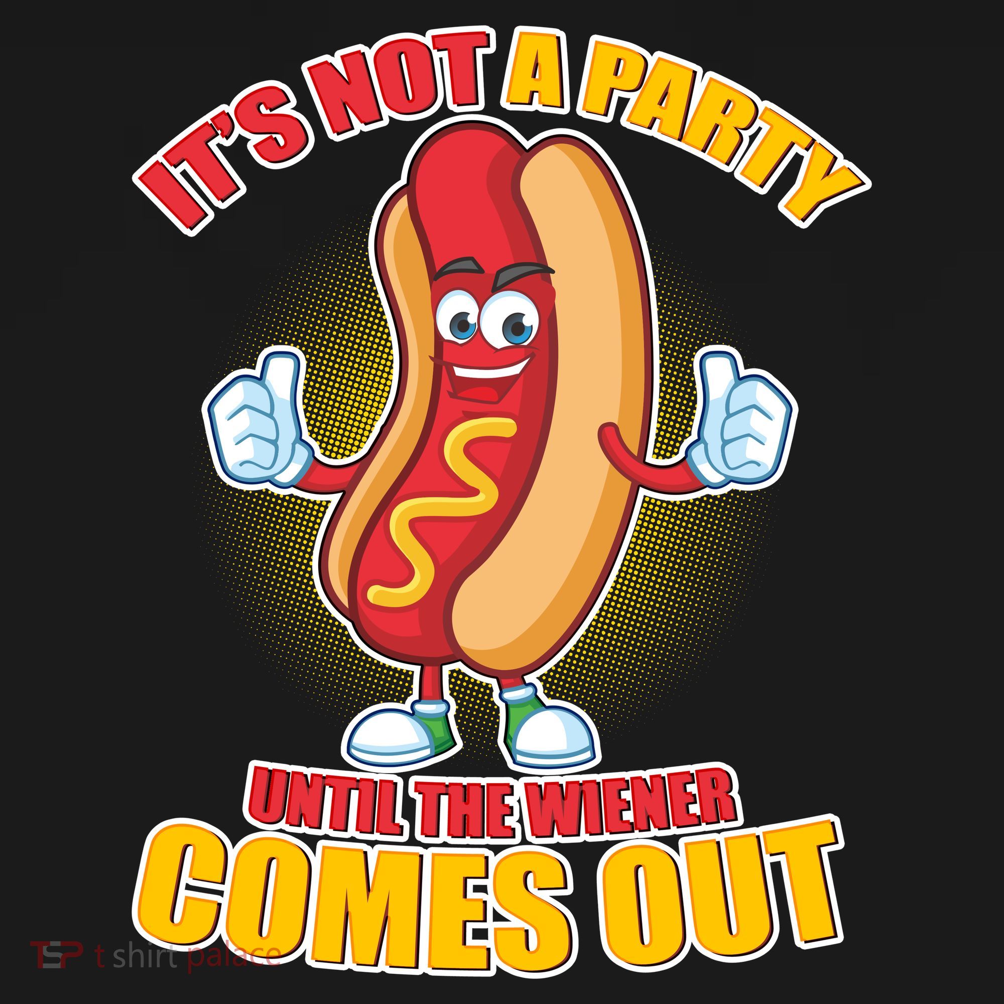 Funny It's Not A Party Until The Wiener Comes Out Visor