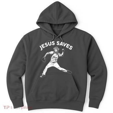 Funny Jesus Saves Baseball Hoodie