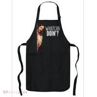 Funny Jesus Whatcha Doin' Apron thumb 0