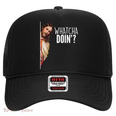 Funny Jesus Whatcha Doin' Hat