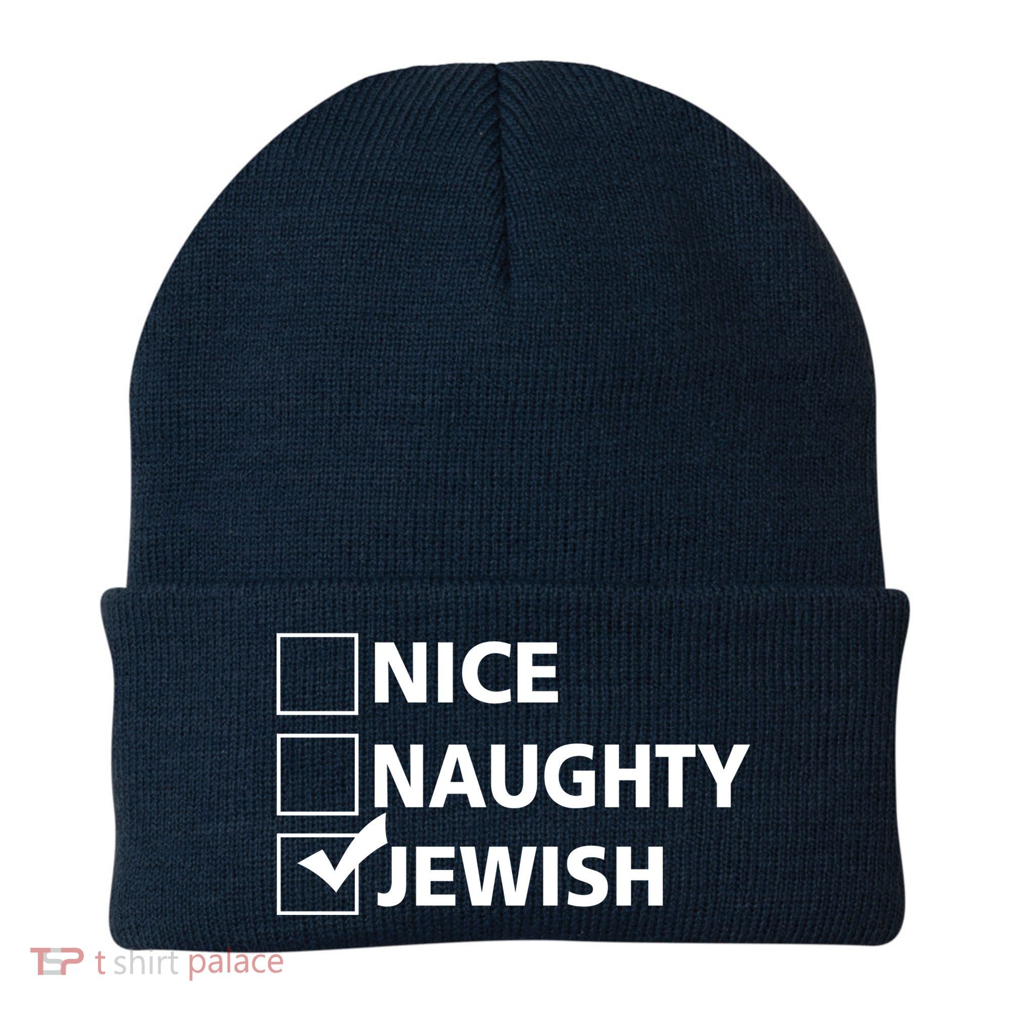 Funny Jewish Holiday Hanukkah Beanie