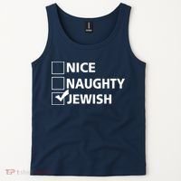 Funny Jewish Holiday Hanukkah Tank Top thumb 2