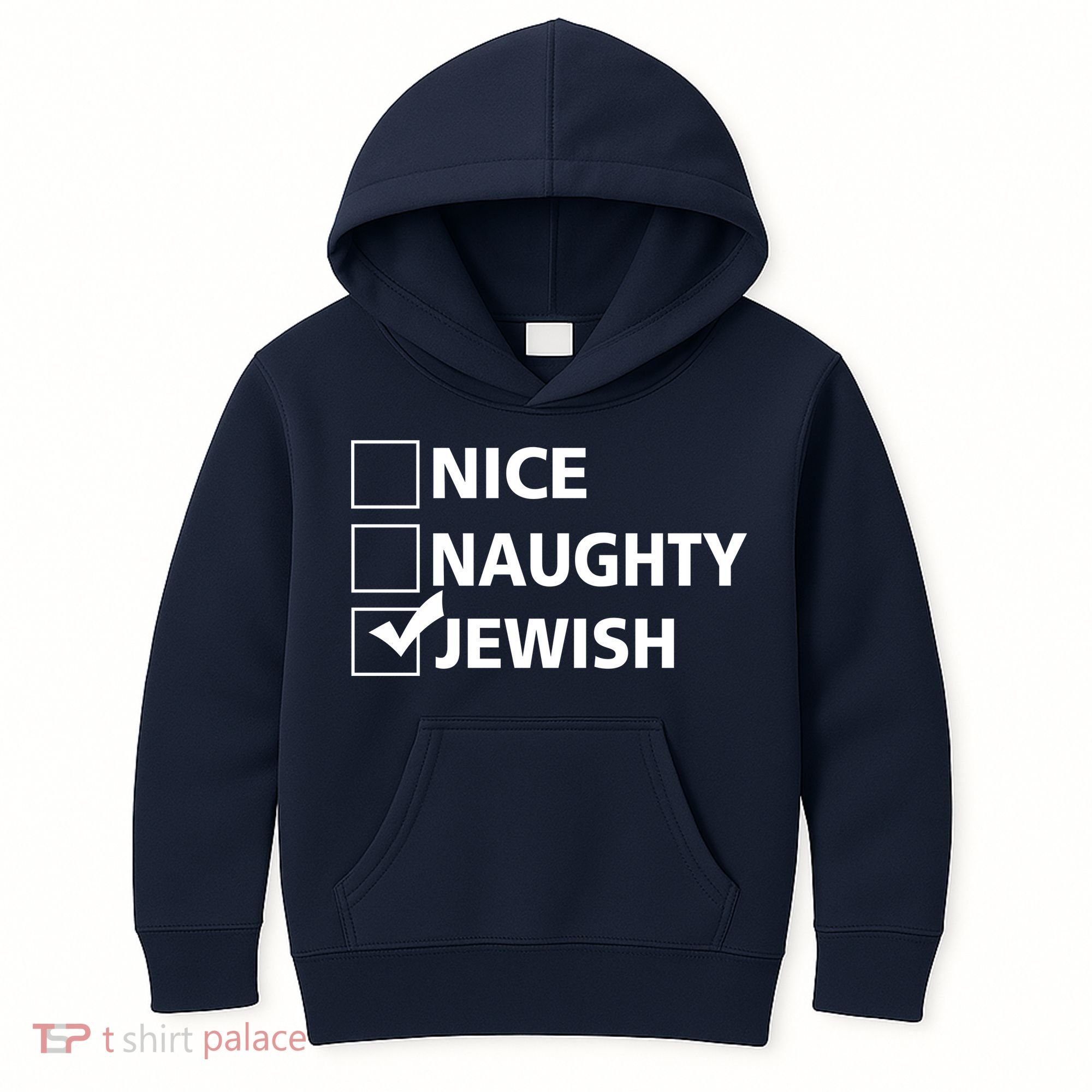 Funny Jewish Holiday Hanukkah Kids Hoodie