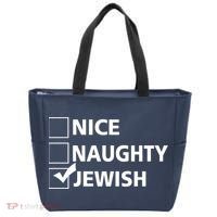 Funny Jewish Holiday Hanukkah Tote Bag thumb 0