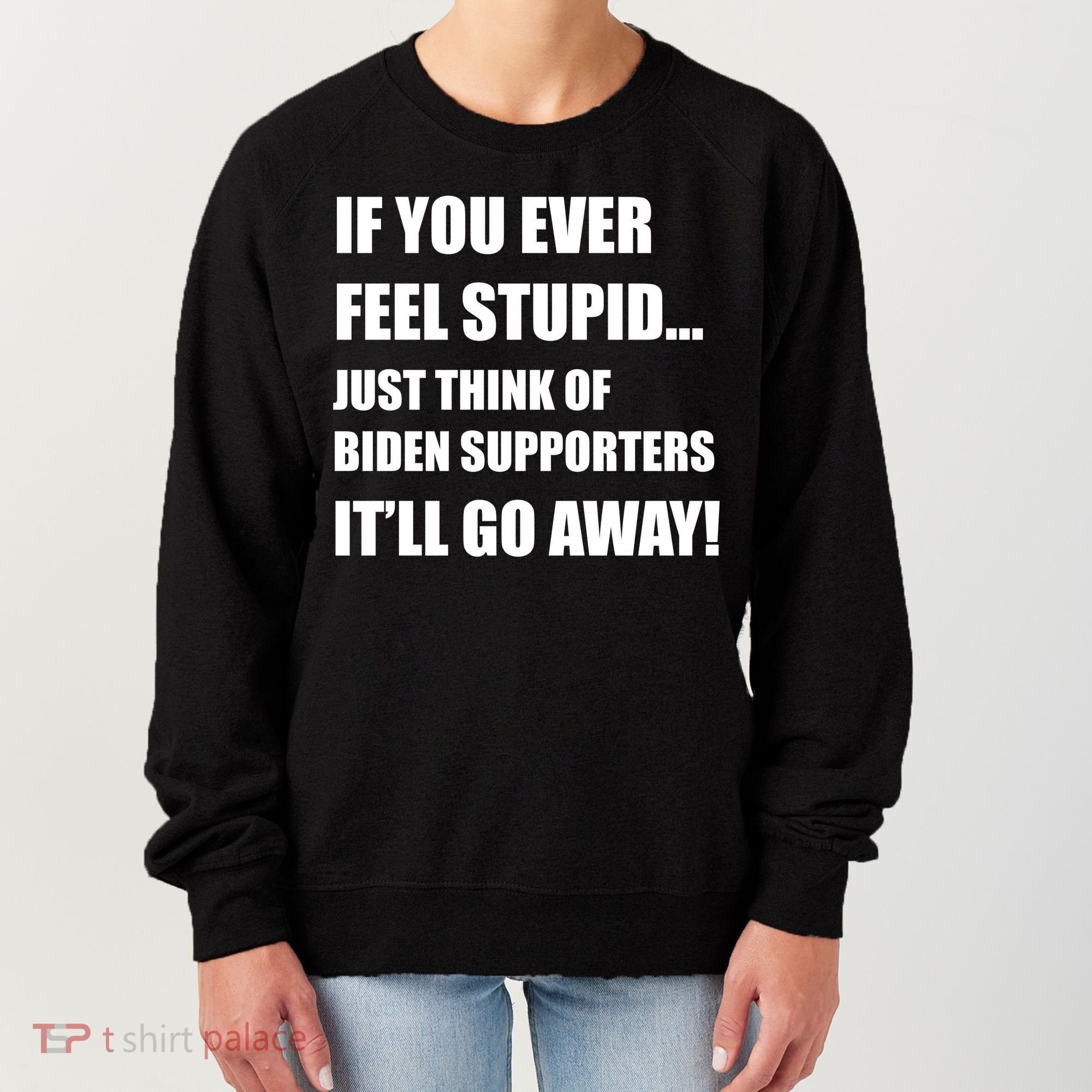 Funny Joe Biden Pro Trump 2024  Women's Sweatshirt