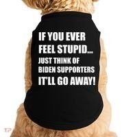 Funny Joe Biden Pro Trump 2024  Doggie Tank thumb 0