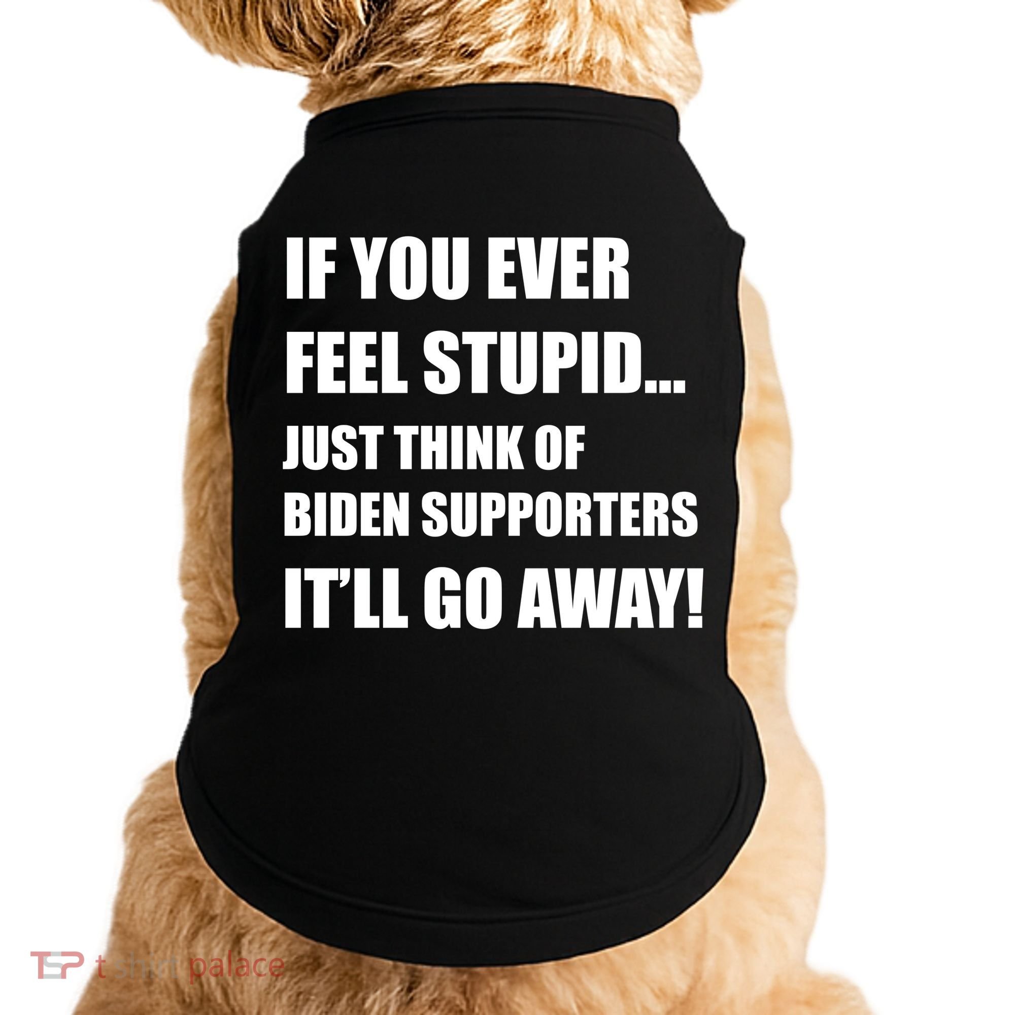Funny Joe Biden Pro Trump 2024  Doggie Tank