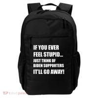 Funny Joe Biden Pro Trump 2024  Backpack thumb 0