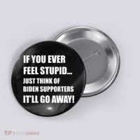 Funny Joe Biden Pro Trump 2024  Button thumb 0