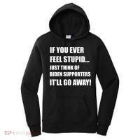 Funny Joe Biden Pro Trump 2024  Women's Hoodie thumb 0