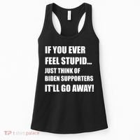 Funny Joe Biden Pro Trump 2024  Women's Tank Top thumb 0