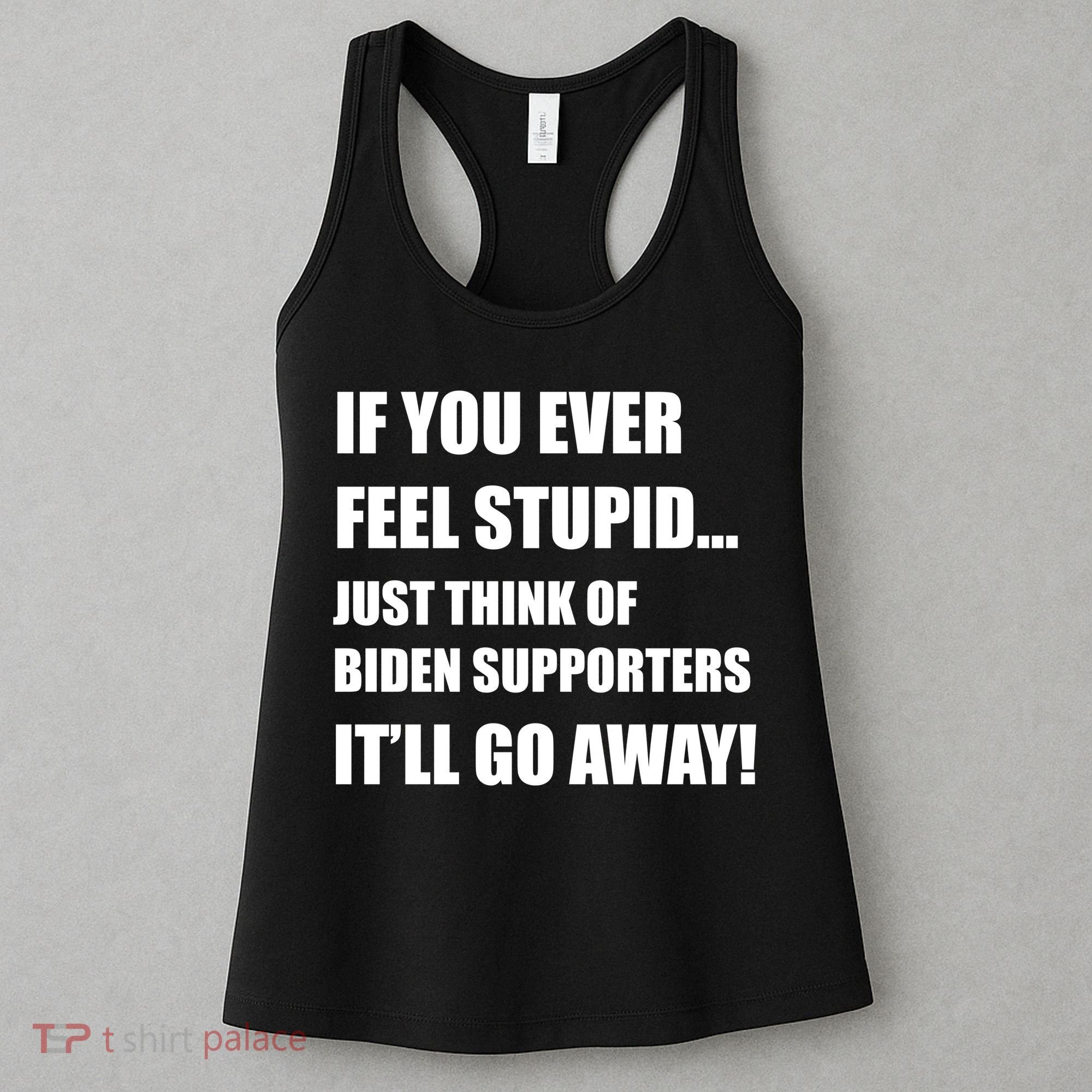 Funny Joe Biden Pro Trump 2024  Women's Tank Top