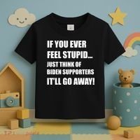 Funny Joe Biden Pro Trump 2024  Toddler T-Shirt thumb 3