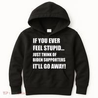 Funny Joe Biden Pro Trump 2024  Kids Hoodie thumb 0