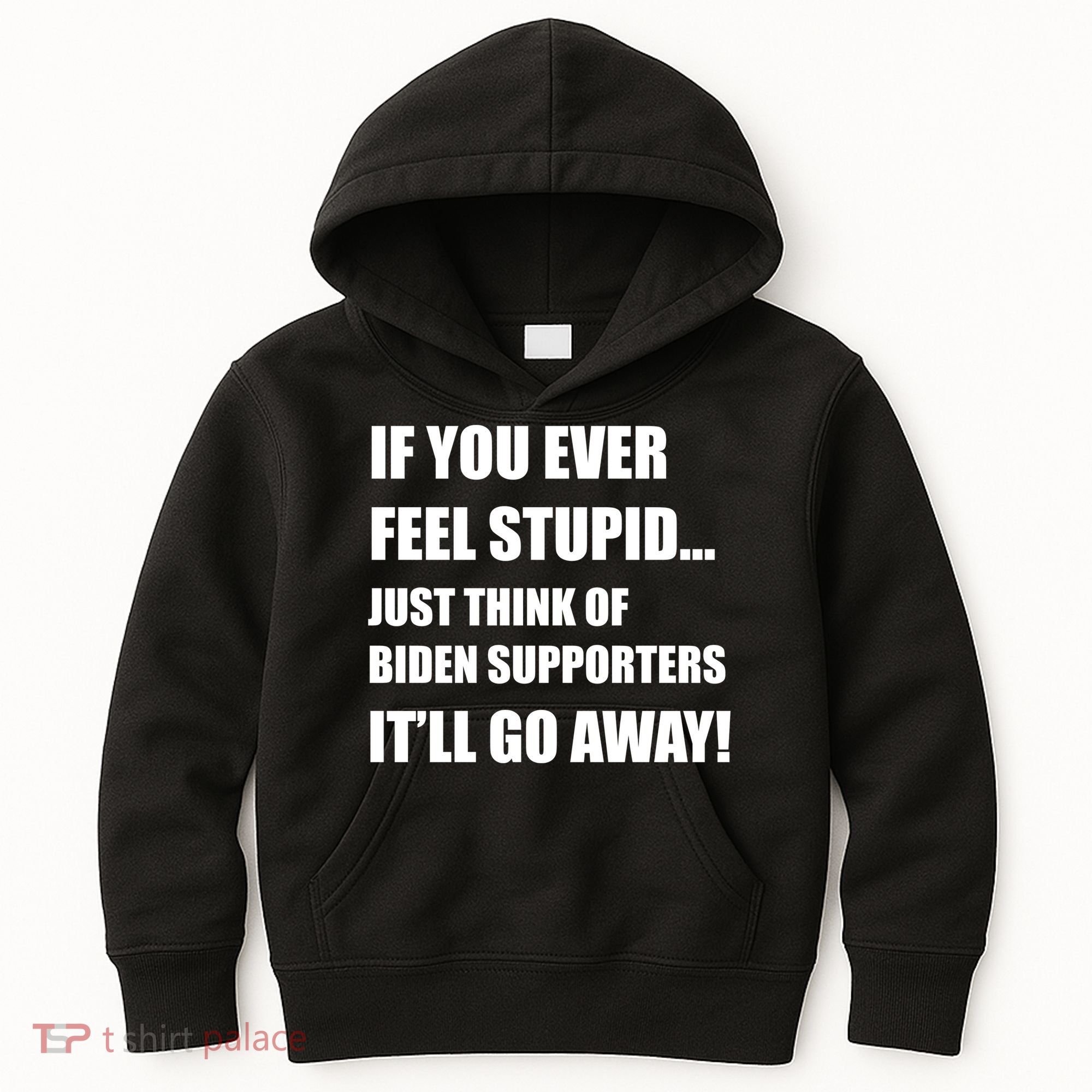 Funny Joe Biden Pro Trump 2024  Kids Hoodie