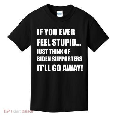 Funny Joe Biden Pro Trump 2024  Kids T-Shirt
