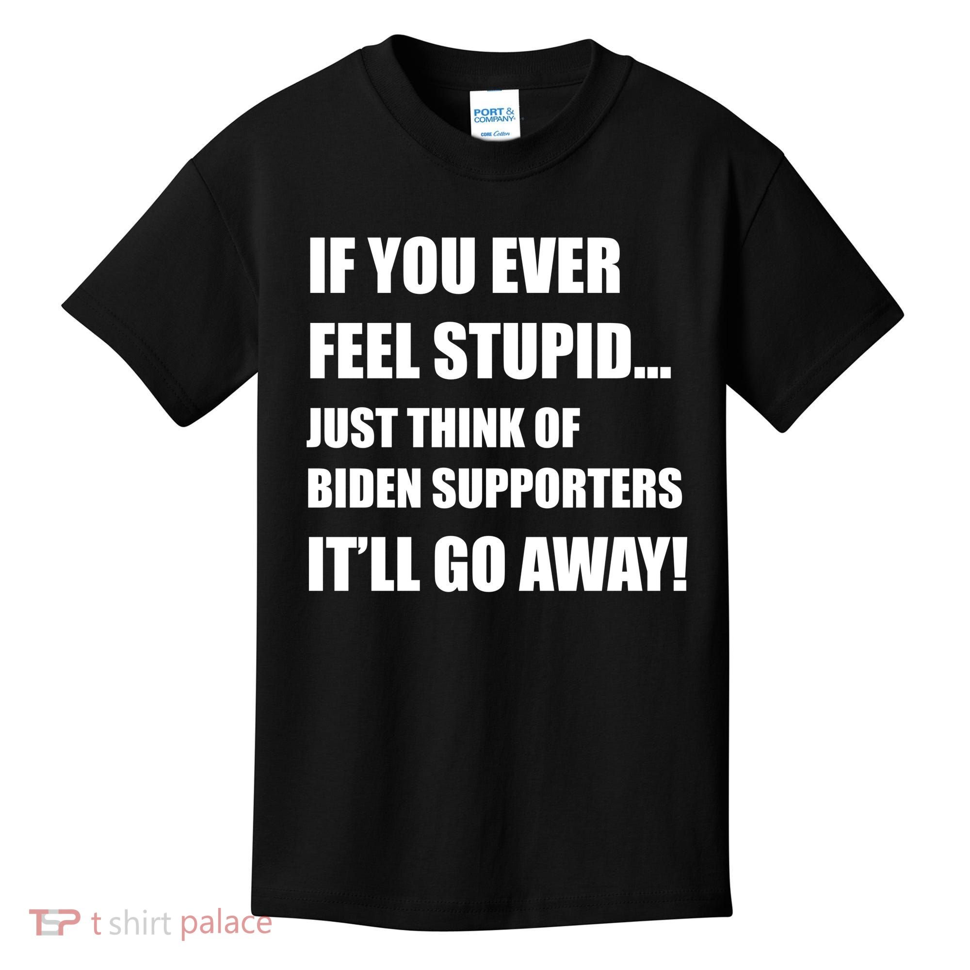 Funny Joe Biden Pro Trump 2024  Kids T-Shirt