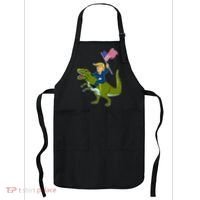 Funny July 4th Donald Trump T-Rex Apron thumb 0