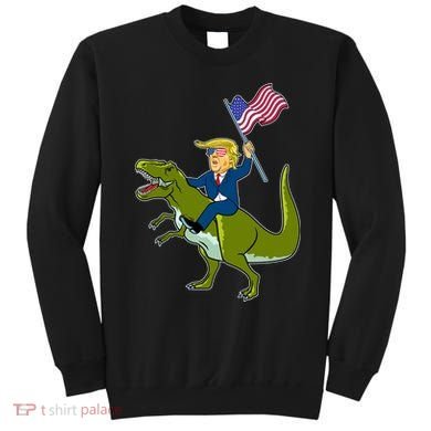 Funny July 4th Donald Trump T-Rex Sweatshirt