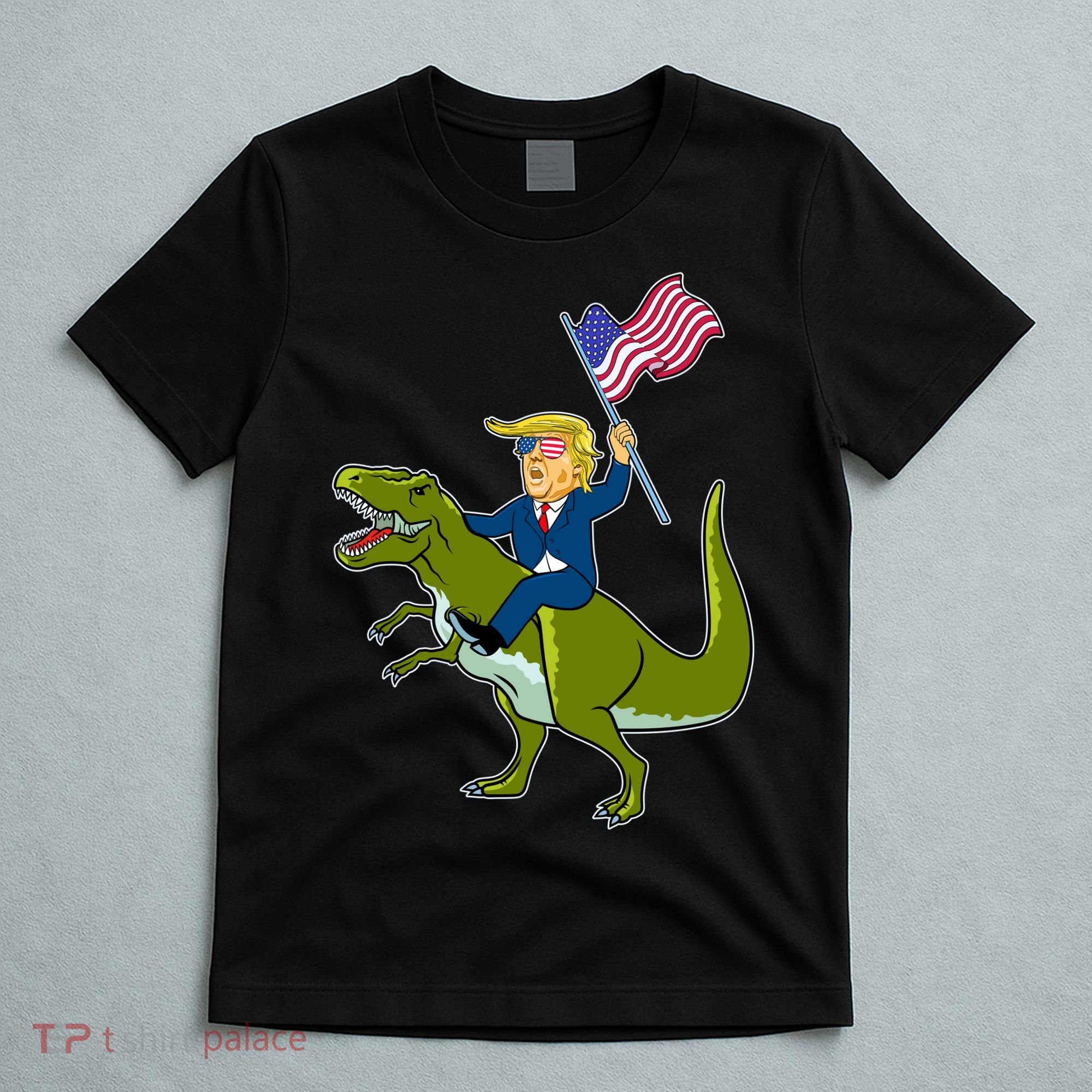 Funny July 4th Donald Trump T-Rex T-Shirt