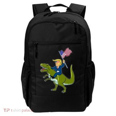 Funny July 4th Donald Trump T-Rex Backpack