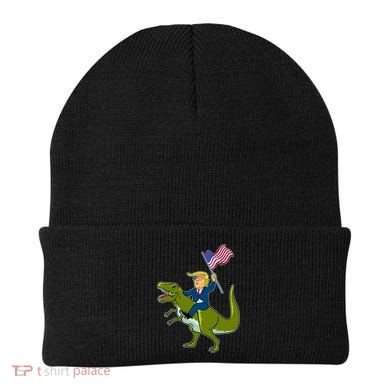 Funny July 4th Donald Trump T-Rex Beanie