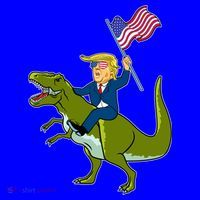 Funny July 4th Donald Trump T-Rex Coffee Mug thumb 5