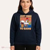 Funny Just Here To Bang Fireworks Beer Chicken Hoodie thumb 5