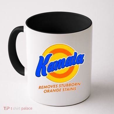 Funny Kamala Removes Stubborn Orange Stains Coffee Mug