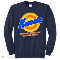Funny Kamala Removes Stubborn Orange Stains Sweatshirt thumb 0