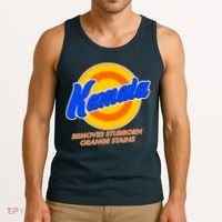 Funny Kamala Removes Stubborn Orange Stains Tank Top thumb 3