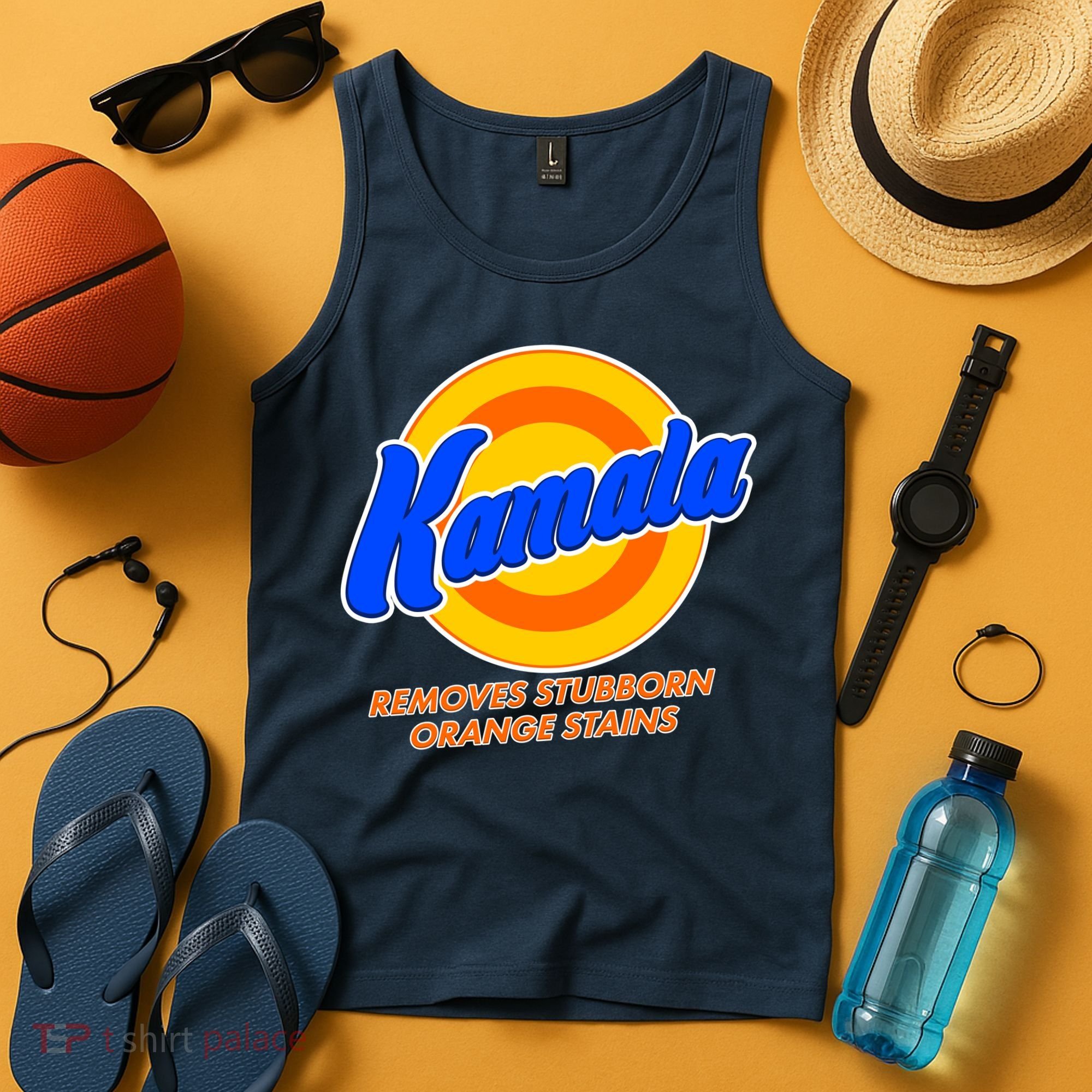 Funny Kamala Removes Stubborn Orange Stains Tank Top