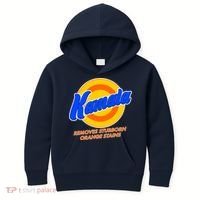 Funny Kamala Removes Stubborn Orange Stains Kids Hoodie thumb 0