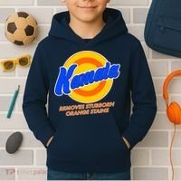 Funny Kamala Removes Stubborn Orange Stains Kids Hoodie thumb 2