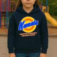 Funny Kamala Removes Stubborn Orange Stains Kids Hoodie thumb 3