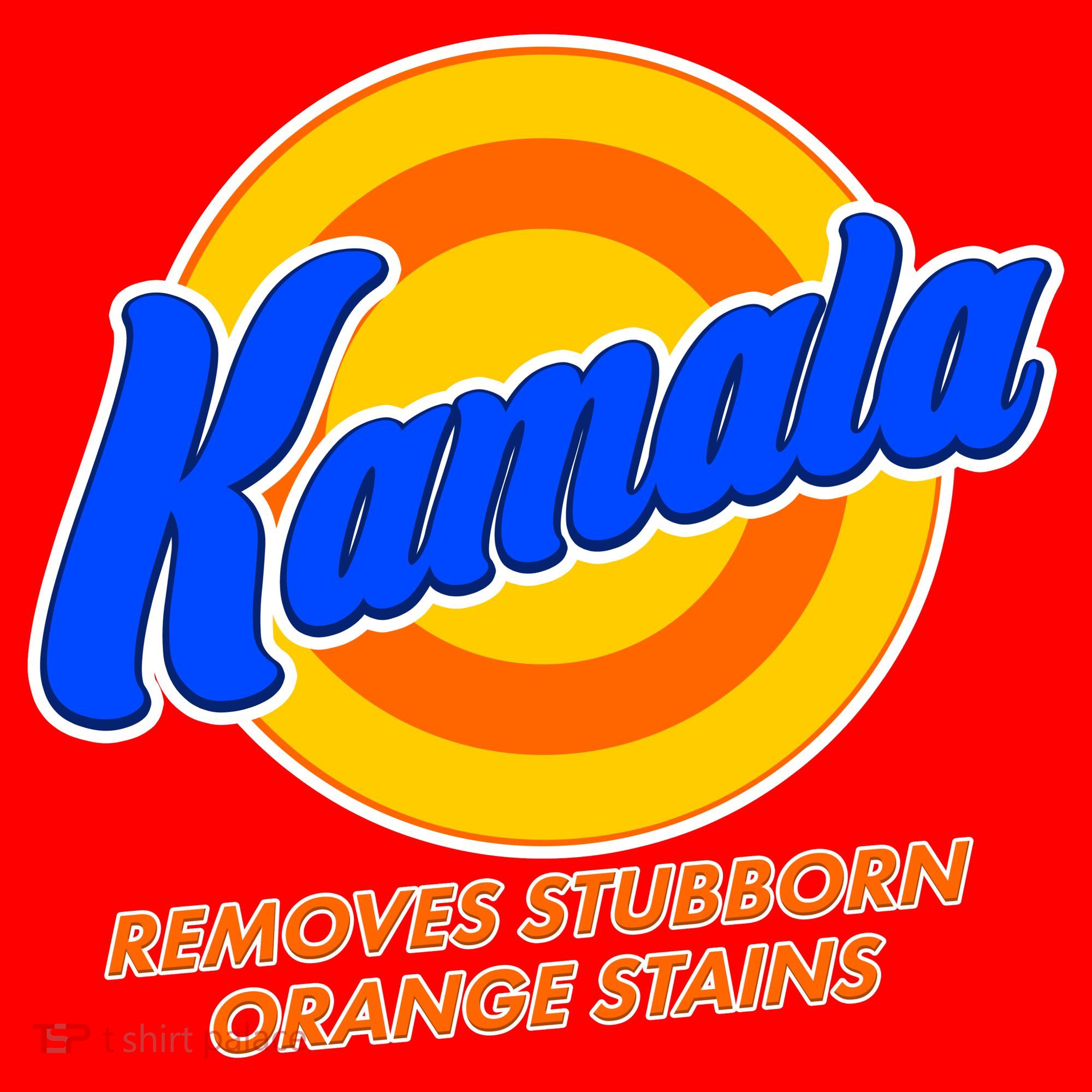 Funny Kamala Removes Stubborn Orange Stains Santa Hat