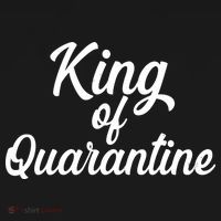 Funny King Of Quarantine Bucket Hat thumb 4