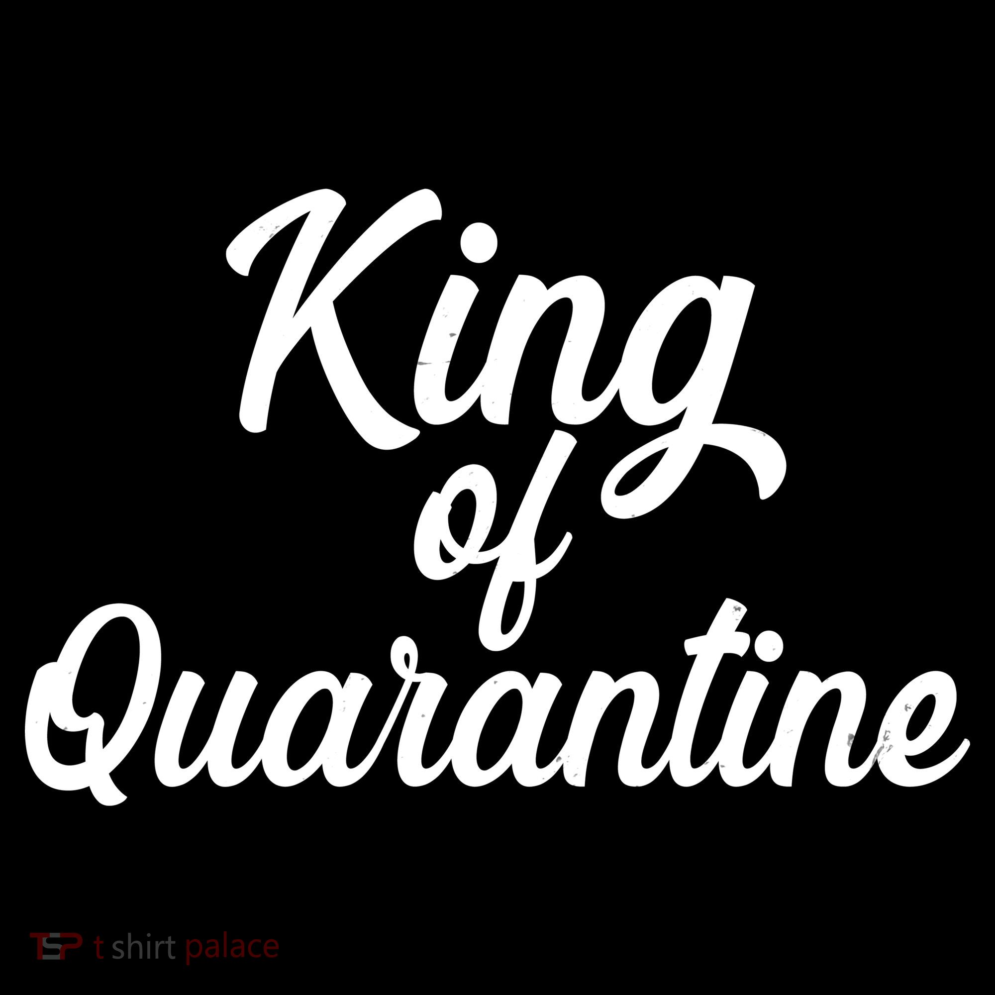 Funny King Of Quarantine Women's Hoodie