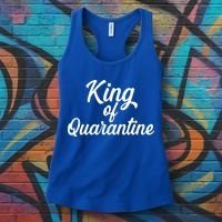 Funny King Of Quarantine Women's Tank Top thumb 3