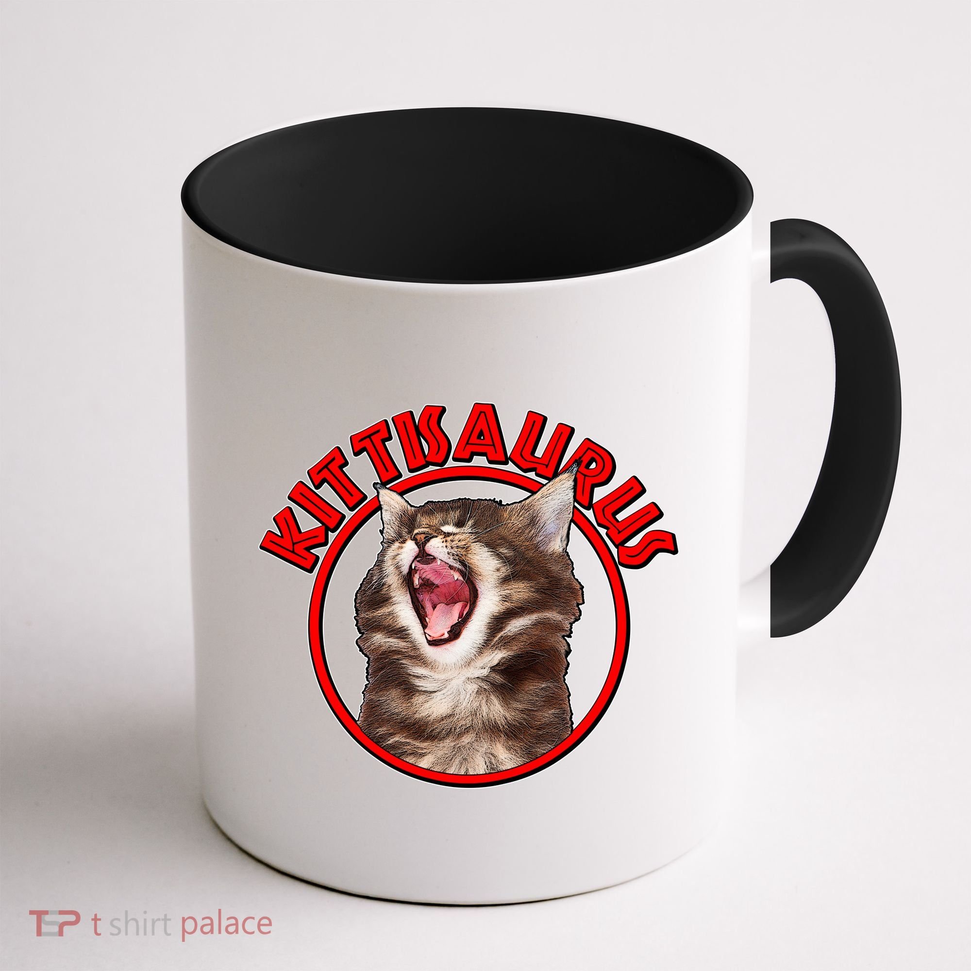 Funny Kittisaurus  Coffee Mug